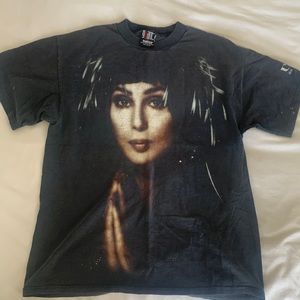 Vintage pop Cher T-shirt
